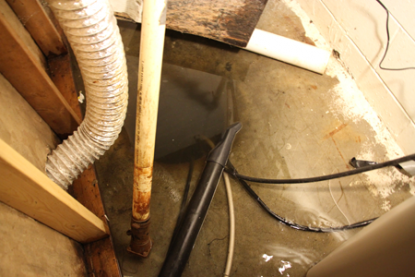 flooded basement requires Oakdale plumbing repairs